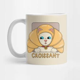 Croissant Neko Mug